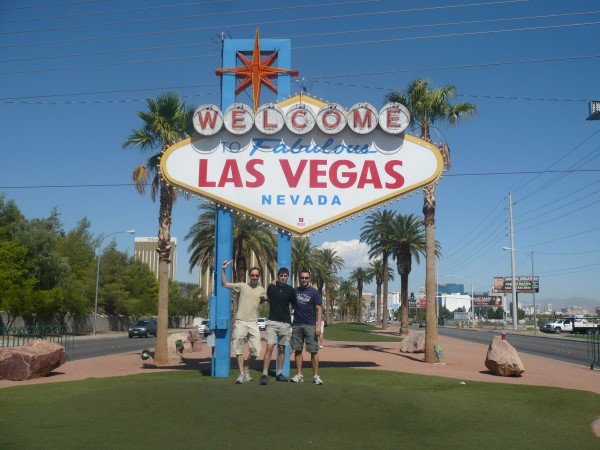 Famoso cartel de las Vegas
