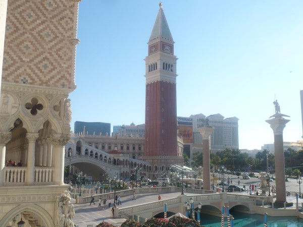 La torre de San Marcos, del hotel Venetian